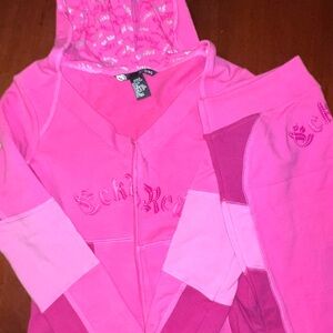 Y2K vintage ECKO  red NYC PINK SET